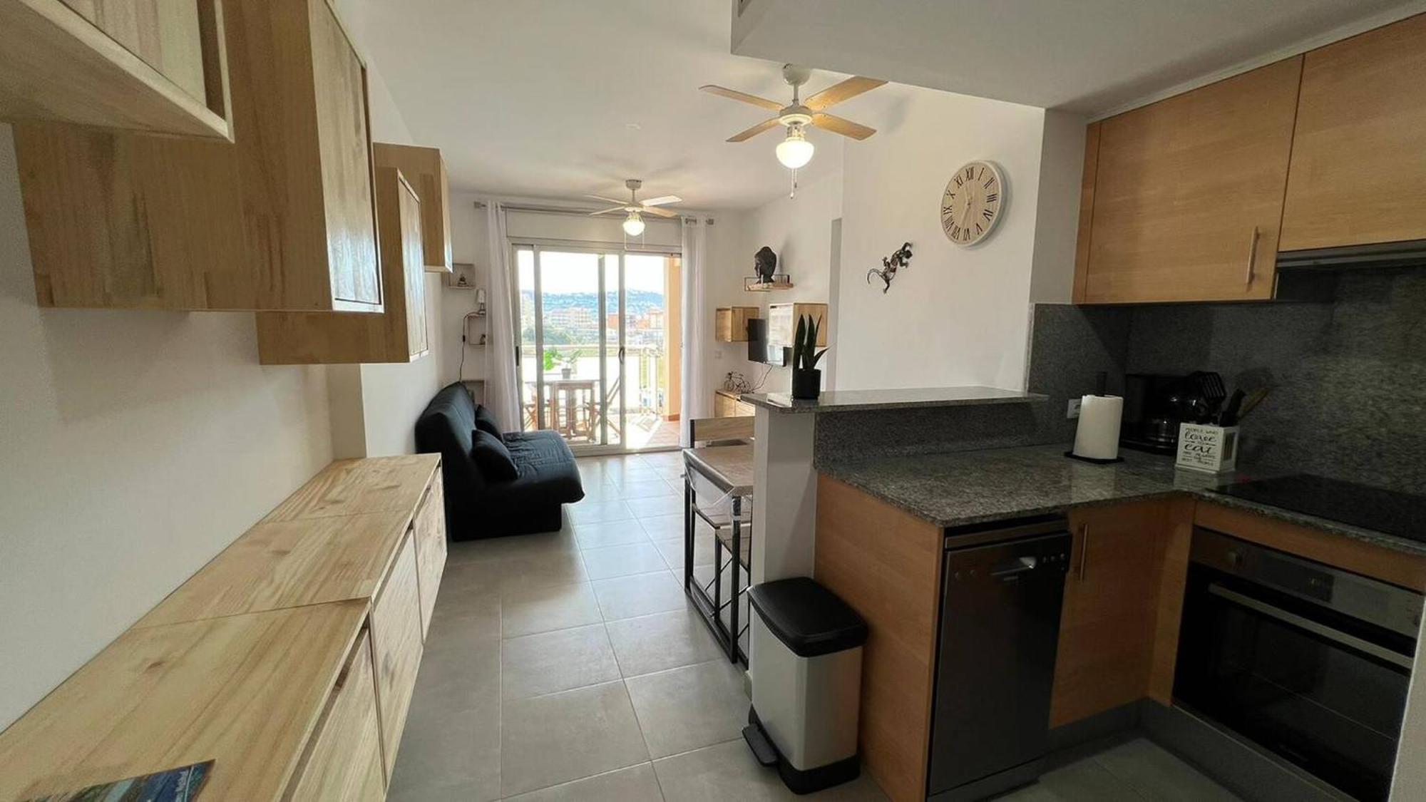Apartamento Acogedor Con Piscina En Santa Margarita Roses Esterno foto